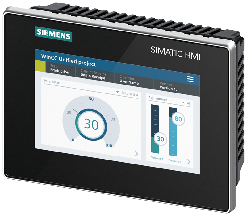 SIMATIC MTP700, Unified Comfort Panel, 7" Widescreen