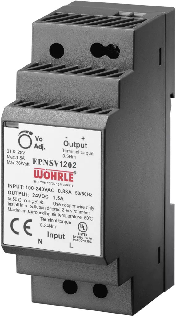 EPNSV1202 Netzteil 12V DC 2A einphasig AC 85-264V